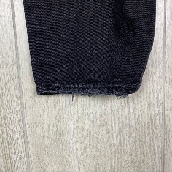 Abercrombie & Fitch | Black The Dad High Rise Jean Size 2 - Picture 9 of 11